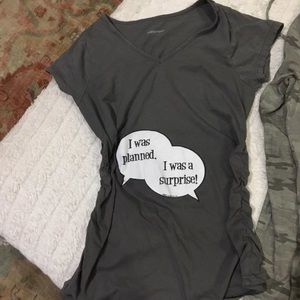 Twins maternity shirt